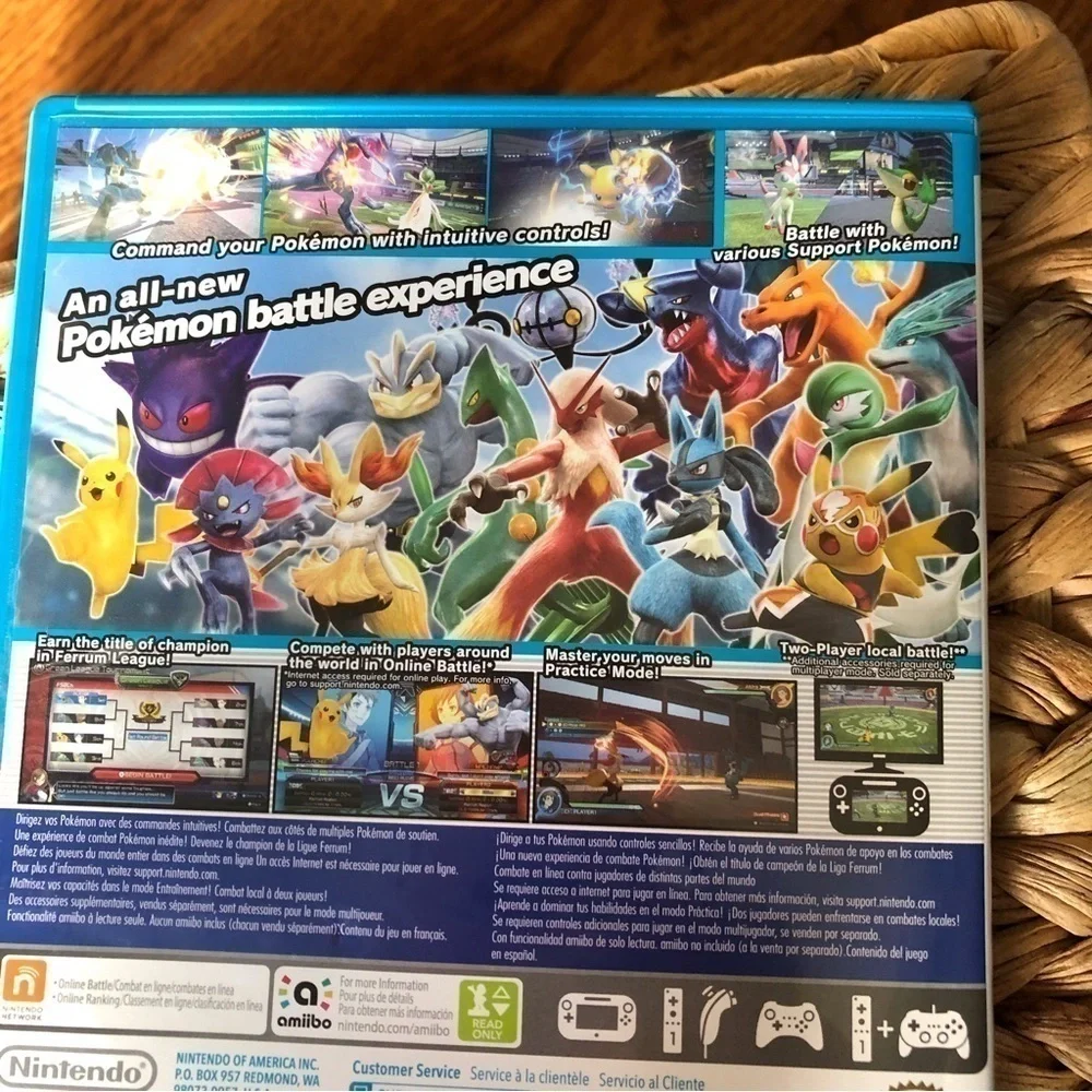 Pokken Tournament video game for Wii U